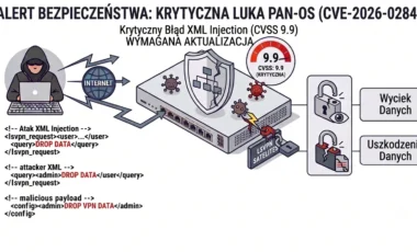 Luka w&nbsp;PAN-OS CVE-2026-0284 umożliwia zdalny XML Injection
