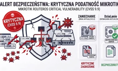 Luka w&nbsp;MikroTik RouterOS CVE-2026-39042 – krytyczne ryzyko